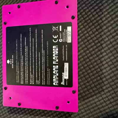 Ibanez AF2 Paul Gilbert Airplane Flanger 2010s - Purple image 4
