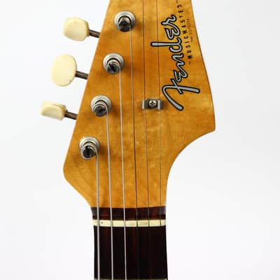 1964 Fender Musicmaster RARE Cherry Red | Pre-CBS duo sonic vintage image 8