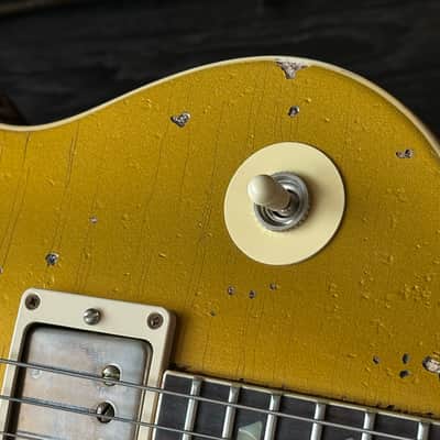 Gibson Les Paul 1968 Goldtop Heavy Aged Yamano M2M Made 2 Measure w/ Humbuckers Custom Shop image 9