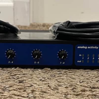 MOTU 828 Firewire Audio Interface 2000s - Black / Blue image 1