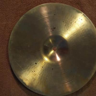 A Zildjian Vintage 14" Hi Hats Bronze 1970's image 4