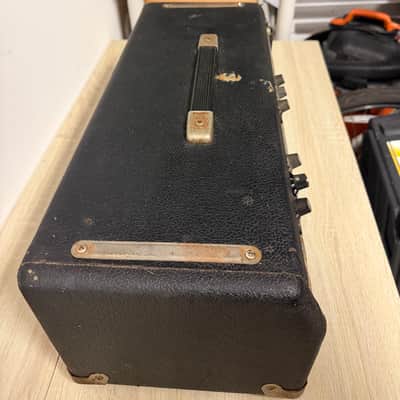 Fender Bassman "Drip Edge" 2-Channel 50-Watt Guitar Amp Head 1968 - 1969 - Silverface image 6