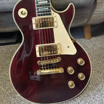 Gibson Les Paul custom 1976 - Wine red image 9
