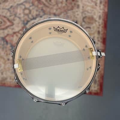 PORK PIE 14X6.5 MAPLE ASH BIG CHIP WMP SNARE DRUM - DEMO image 6