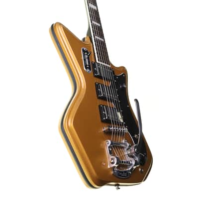 Eastwood Airline 59 3P Ripley Custom Electric Guitar, Venetian Gold image 6