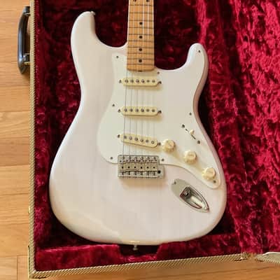 Fender American Original 50s Stratocaster 2022 - Blonde White image 2
