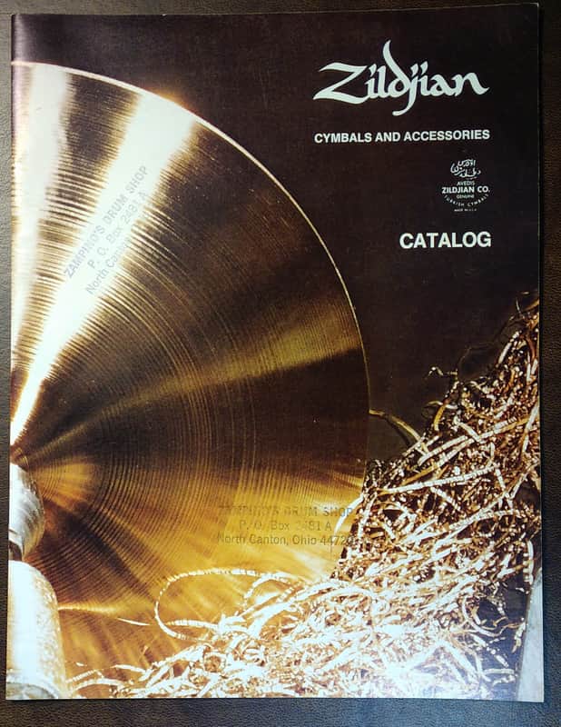 ZILDJIAN Drums & Cymbals (Catalog) image 1