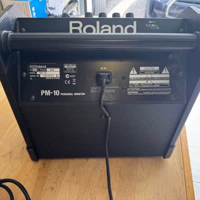 Roland PM-10 30-Watt 2x10" Personal Drum Amplifier for V-Drums 2012 - Present - Black image 5