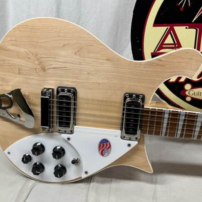 Rickenbacker USA Model 620 Guitar with Case - Mapleglo / Natural image 4