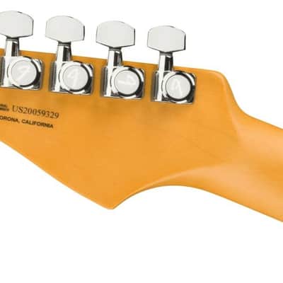 Fender American Ultra Luxe Stratocaster Maple Fingerboard, 2-Color Sunburst w/ Deluxe Hardshell Case image 4