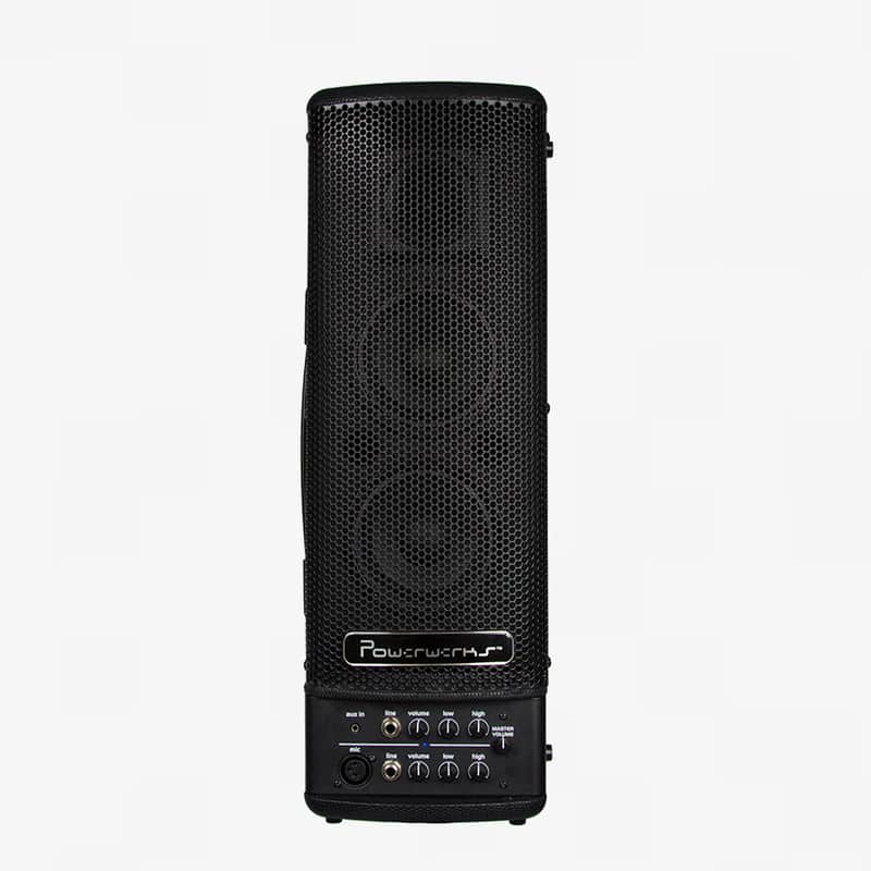 Powerwerks PW40BATBT 40-Watt Portable Powered PA Speaker image 1
