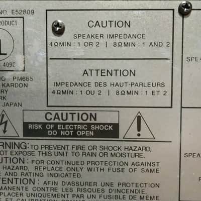 Harman Kardon PM665 image 11