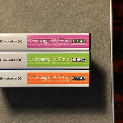 E-mu Vintage X Pro Emulator X Vol.1, 2 & 3 Software