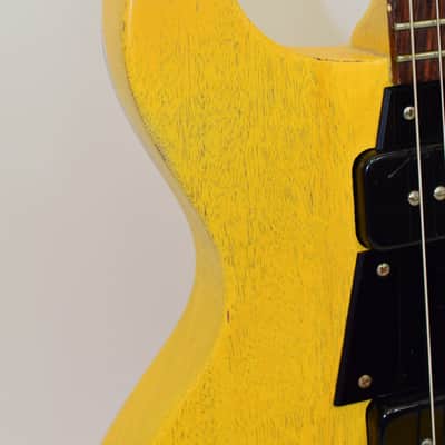 2006 Gibson Les Paul Faded Double Cutaway Electric Guitar, TV Yellow image 8