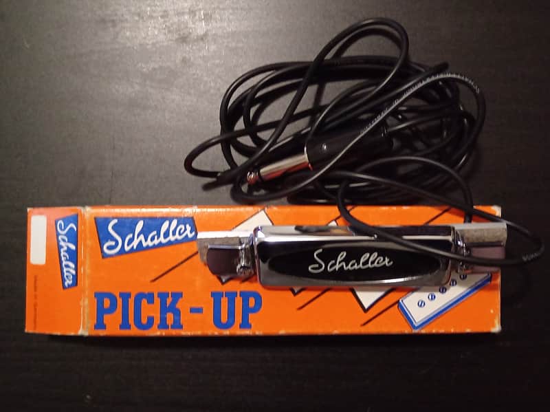 Schaller 10/43 Acoustic Pickup Mid '90s - Chrome image 1