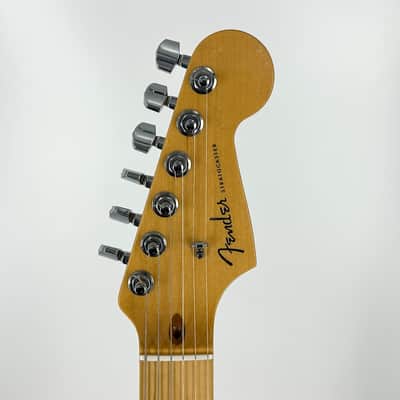2010 Fender American Deluxe Stratocaster – Sunset Metallic image 5