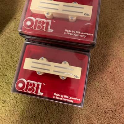 OBL Bill Lawrence L-80 JB Pickup NOS Late 80's Creme image 1