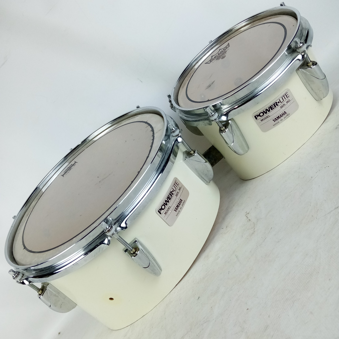 Yamaha Powerlite 5-8x8" 5.5-10x12" Marching Tom Drums Quad Japan MQ-6108U/6112U — main photograph