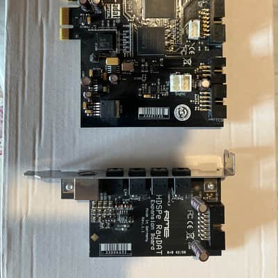 RME HDSPe RayDAT PCIe Audio Interface – Complete Boxed + Expansion Board & Cables image 2