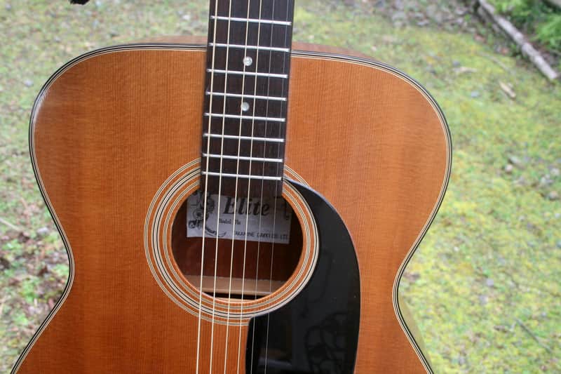Early '70 Takamine Elite F90 OOO size Guitar Nitro, Zero fret and