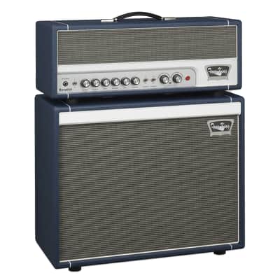 Tone King Royalist MKIII 40-Watt Guitar Amp & 1x12 Cab Stack - Royal Blue image 4