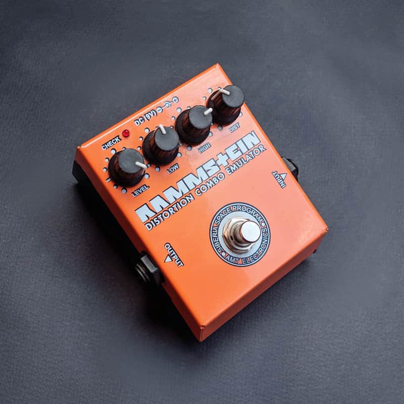 ギター AMT RAMMSTEIN DISTORTION COMBO EMULATOR AMT Electronics Rammstein: Distortion Combo Emulator - Extra rare