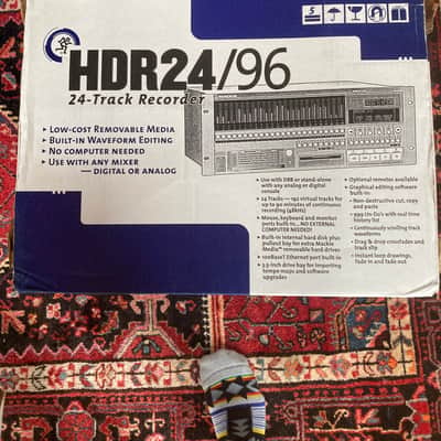 Mackie HDR24/96 24-Track 24-Bit Digital Audio Hard Disk Recorder / Editor 2000 - 2004 - Dark Gray image 8