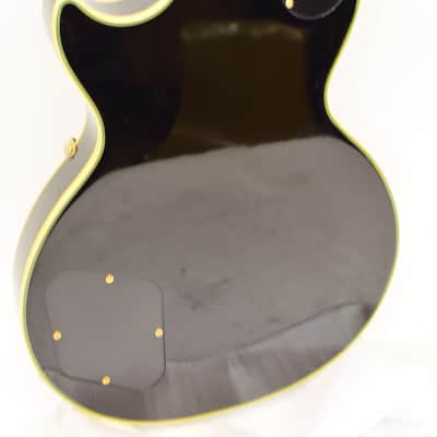 2008 Epiphone Les Paul Custom Electric Guitar, Ebony w/ Case image 10