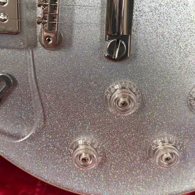 Gibson Left Handed Les Paul Standard 60s Gem Prism Sparkle Flake Guitar image 7