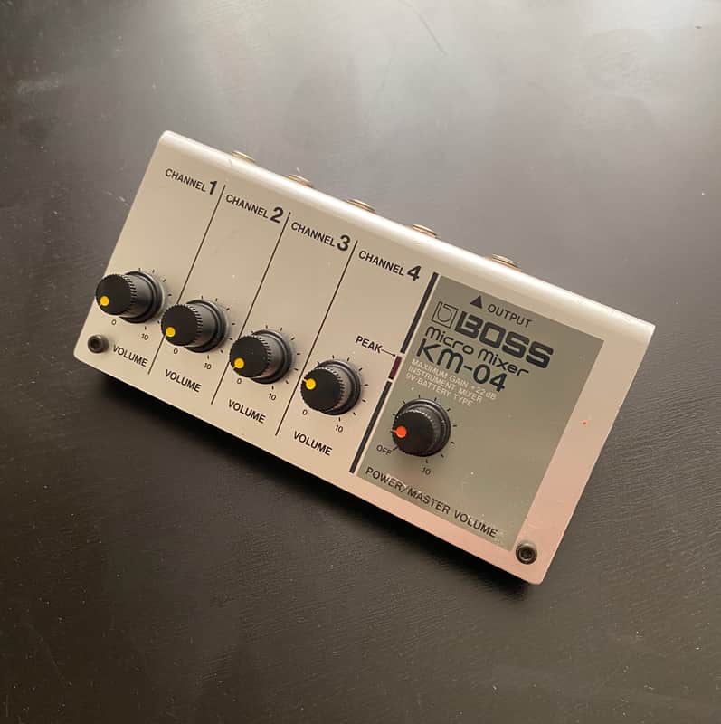 Boss KM-04 Micro Mixer Battery Powered image 1