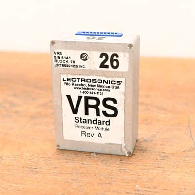 Lectrosonics VRS Standard Receiver Module for VRM Unit - Block 26 CG01N5F image 1