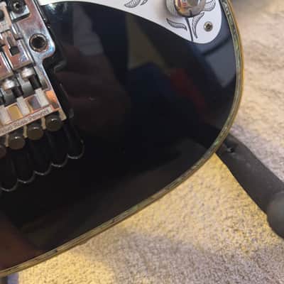 Ibanez JEM10th-BK Steve Vai Signature 10th Anniversary 1996 - Black image 10