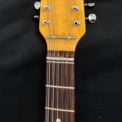 Kapa Continental 12 String Guitar - All Original - Hofner 511 Humbucker Pickups - Modern Faux Tweed Hard Case - 1966 image 7
