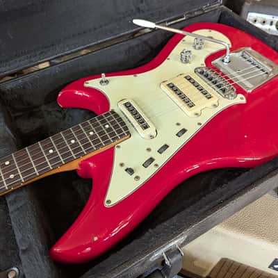 Yamaha SG-3 1966 - Coral Red image 3