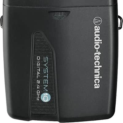 Audio-Technica ATW-1101/H92 System 10 Digital Wireless Headset Microphone System 2010s - Black image 3