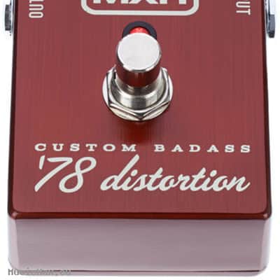 MXR M78 CUSTOM BADASS '78 Distortion Guitar Effect Pedal image 7