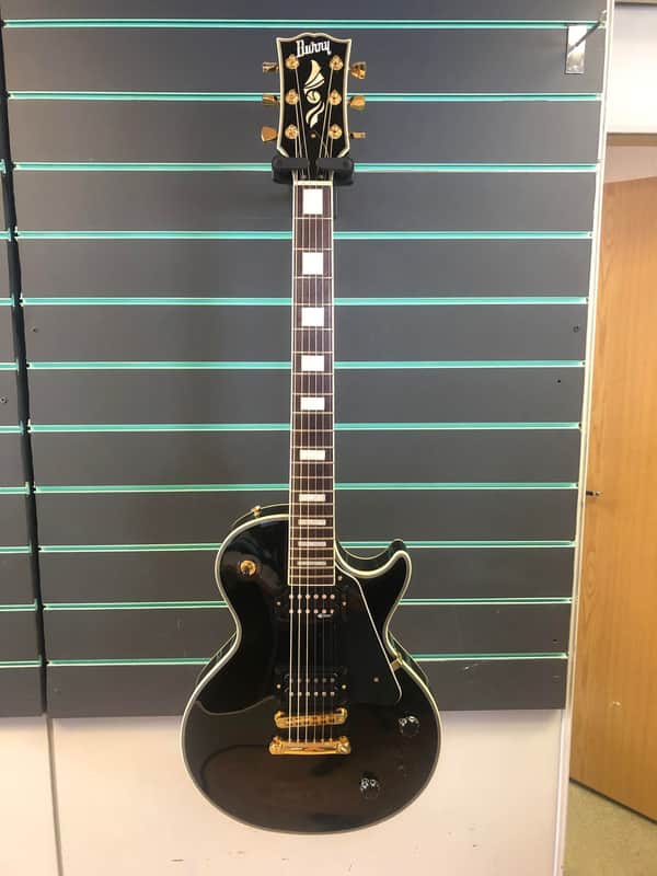 Burny RLC-75S Sustainer Black Electric Guitar | Reverb UK