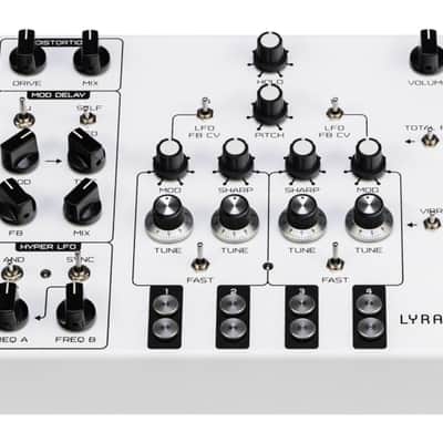 SOMA Laboratory Lyra-4 Organismic Drone Synthesizer (White) image 2