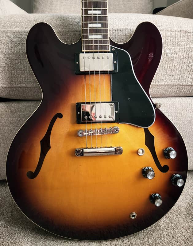 Gibson ES-335 '60s Block 2026 - Present Vintage Burst