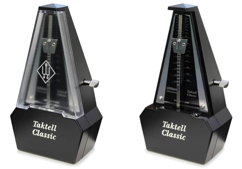 Wittner 829161 Taktell Classic Series 29 Metronome Black/Silver Plastic Casing - No Bell image 1