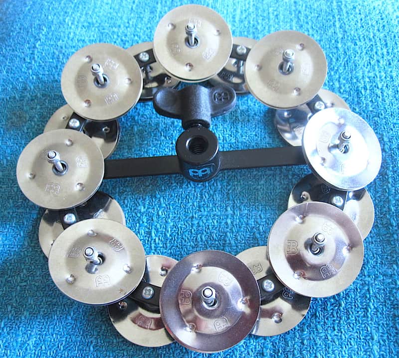 Meinl Hihat Tambourine Double Row Jingles image 1