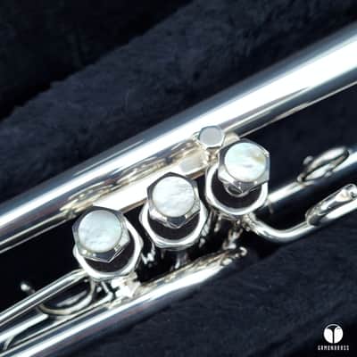 90`s Schilke E3L Eb / D key Chicago case trumpet mouthpiece gamonbrass image 8