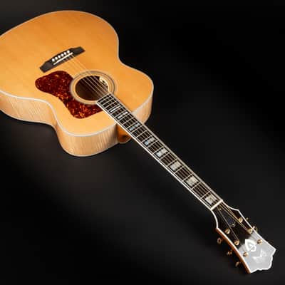2023 Guild USA F-55E Maple - Natural | All Solid USA Jumbo Acoustic Guitar L.R. Baggs Anthem Pickup Arched Back | CoA OHSC image 7
