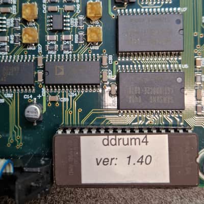 Ddrum 4 System EPROM ver. 1.4 genuine part image 2