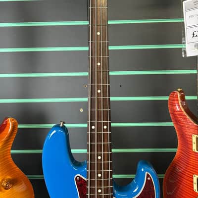 Fender MIJ Hybrid II Jazz Bass Forest Blue 2024 Electric Bass image 6