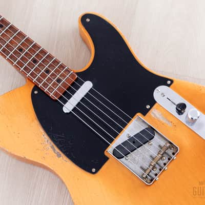 2024 Fender Custom Shop Masterbuilt Andy Hicks '51 Nocaster Telecaster Butterscotch Relic, Mint w/ Case, Tags, CoA image 6