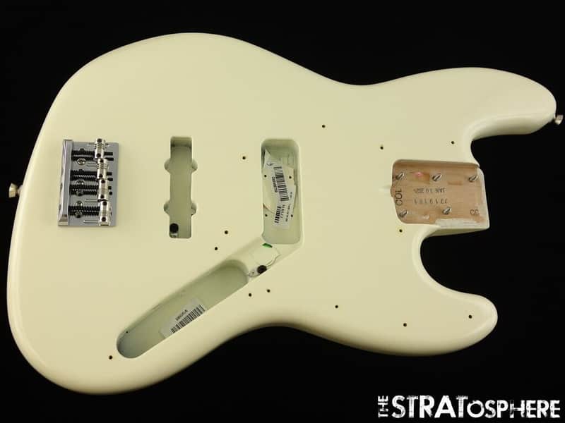Fender American Professional II Jazz Bass BODY & HARDWARE, Olympic White image 1