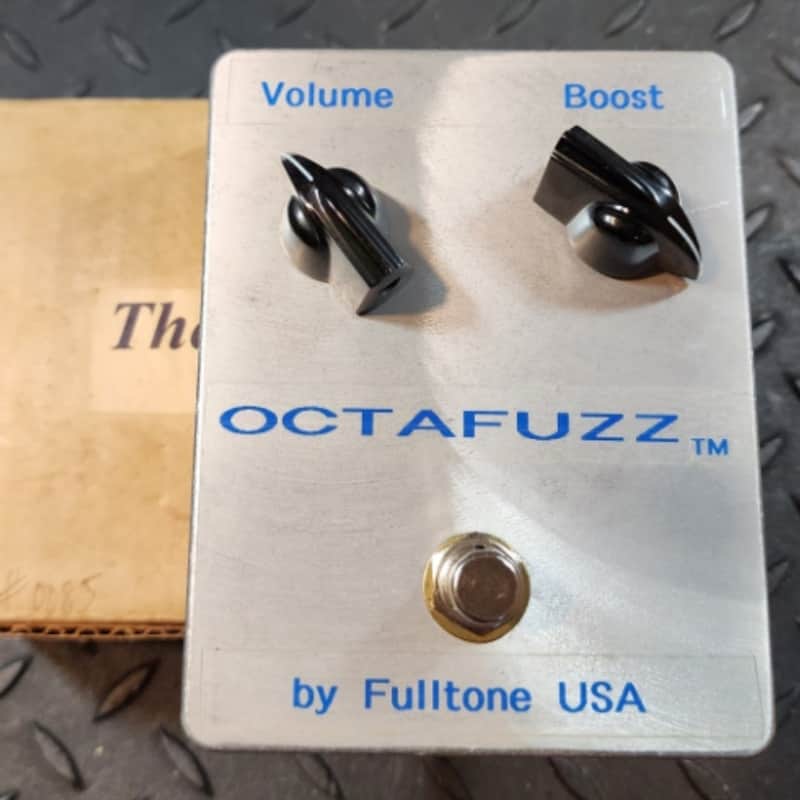 1990’s Fulltone Octafuzz Serial #85 Original Vintage Aluminum
