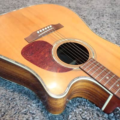 Vintage 1992 Charvel Jackson 150-SEC-NAT Solid Spruce Top Acoustic Guitar Rosewood Case Very Clean image 9
