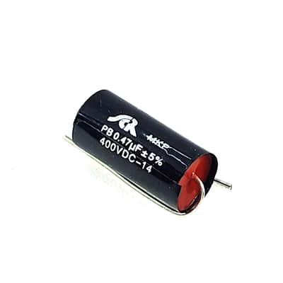 MKP .47UF 400V POLYPROPYLENE CAPACITOR - BLACK image 2